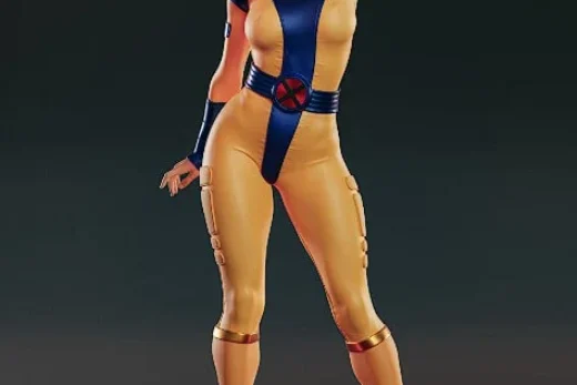 Jean Grey — Marvel 3D model