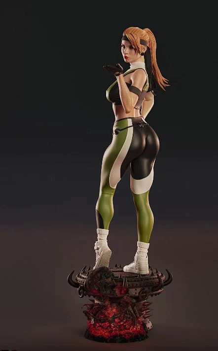 Sonya Blade — Mortal Kombat 3D model