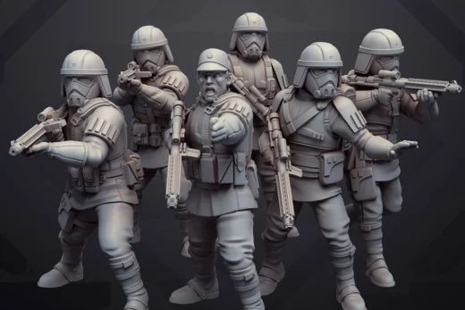 Armored Engineer Squad — Star Wars 3D model