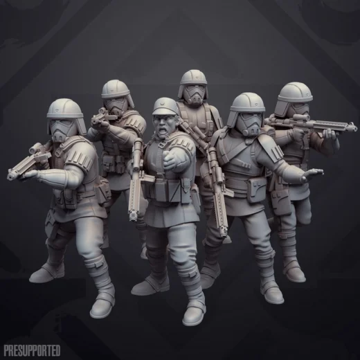 Armored Engineer Squad — Star Wars 3D model