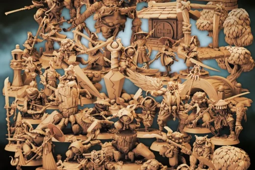 Clans of Kinjo Island 3D model