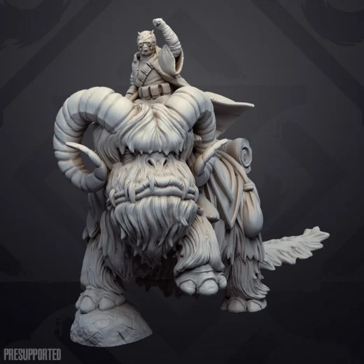 Bantha Rider — Star Wars 3D model
