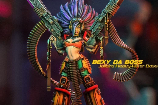 Bexy Jailbird Heavy Hitter Boss & Wiggle 3D model