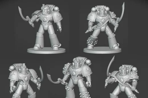 Blademaster Khenetai 3D model