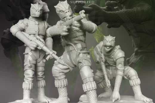 Bossk — Star Wars 3D model