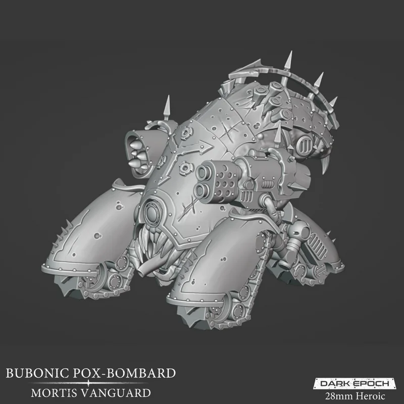 Bubonic Pox Bombard — Warhammer 40,000 3D model