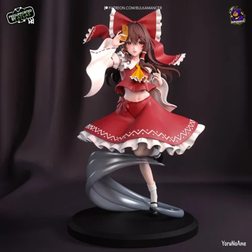 Reimu Hakurei — Touhou Project 3D model