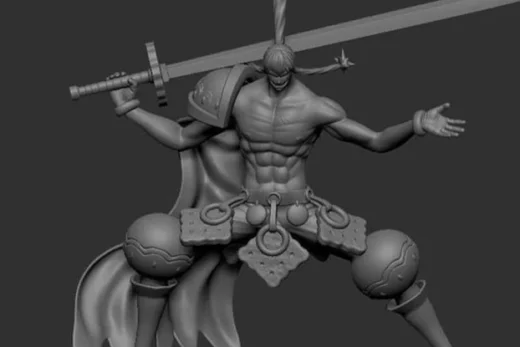 Cracker — One Piece 3D model