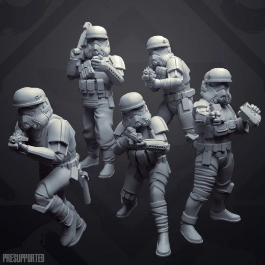 Desert Trooper Remnants — Star Wars 3D model