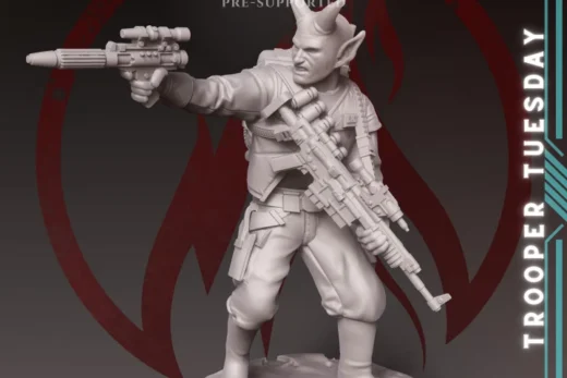 Devil Commando — Star Wars 3D model