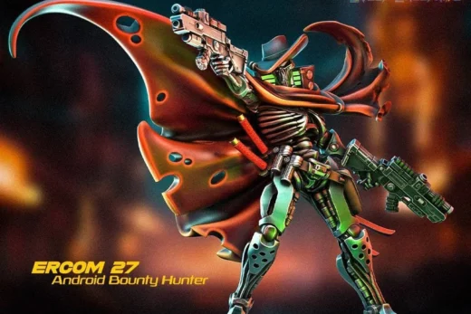 Android Bounty Hunter Hexmark Destroyer — Warhammer 40,000 3D model