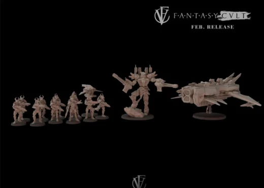 Fantasy Cult Miniatures - February 2024 3D model