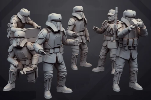 Garrison Crew — Star Wars 3D model