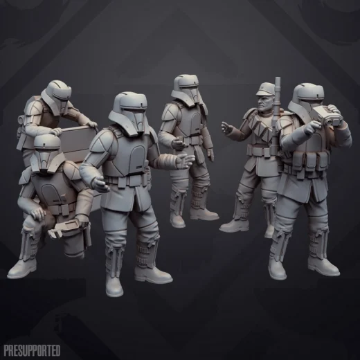 Garrison Crew — Star Wars 3D model