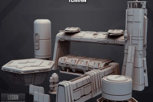 Garrison — Star Wars 3D model