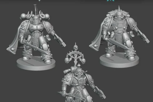Godsworn Lord — Fantasy 3D model