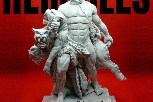 Hercules & Cerberus — Greek Mythology 3D model