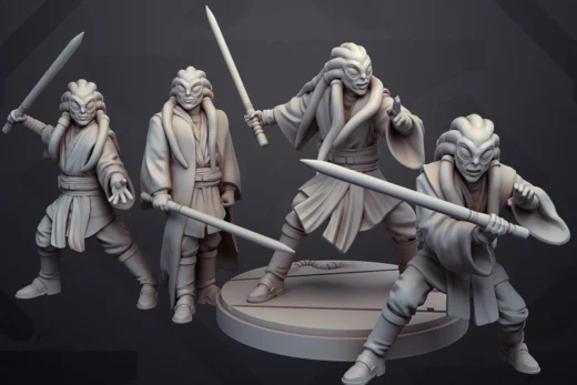 Kit Fisto — Star Wars 3D model