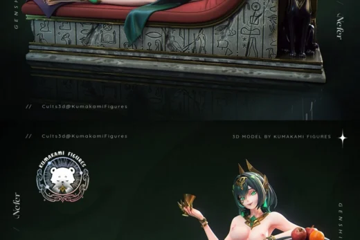 Nefer — Genshin Impact 3D model