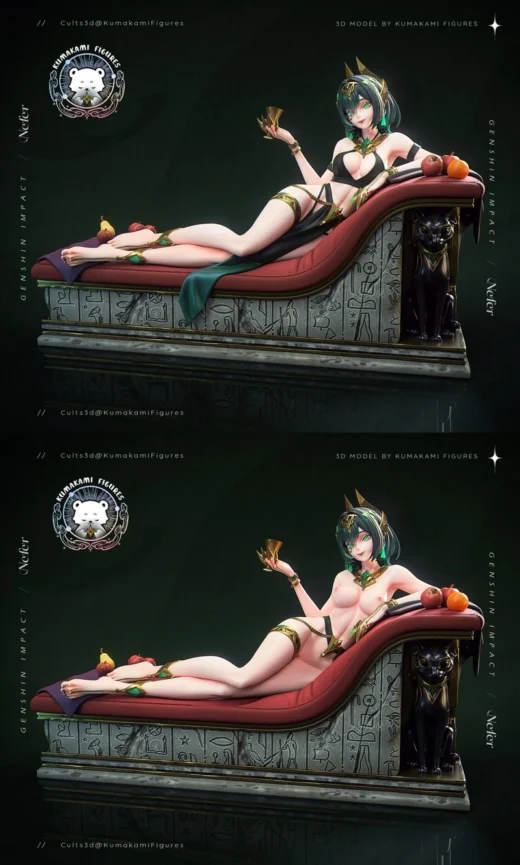 Nefer — Genshin Impact 3D model