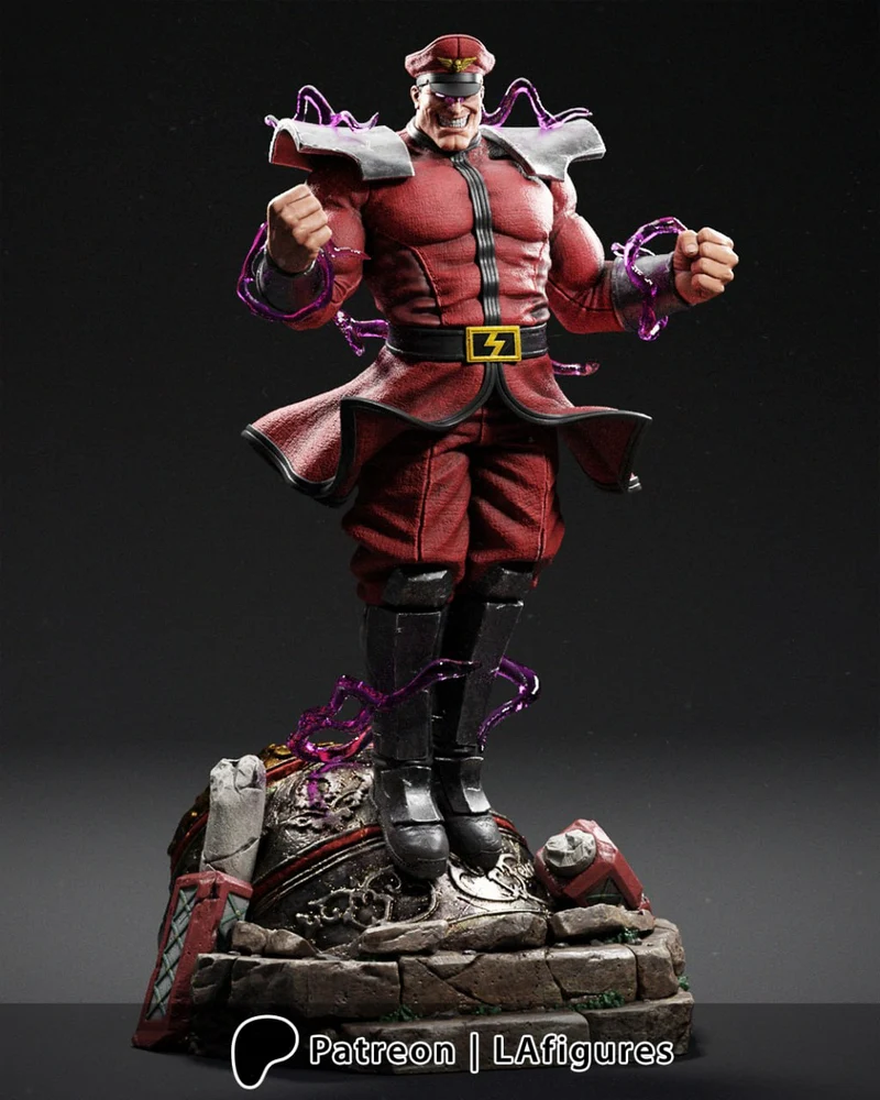 M. Bison — Street Fighter 3D model
