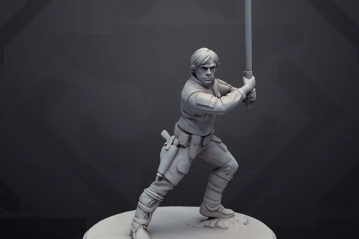 Luke Skywalker — Star Wars 3D model