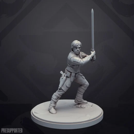 Luke Skywalker — Star Wars 3D model