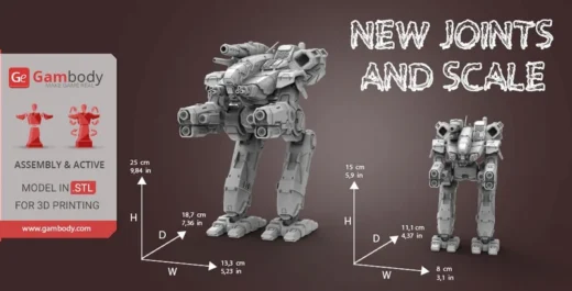 Marauder — BattleTech 3D model