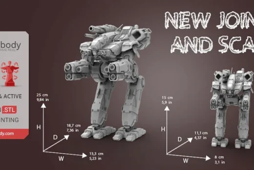 Marauder — BattleTech 3D model