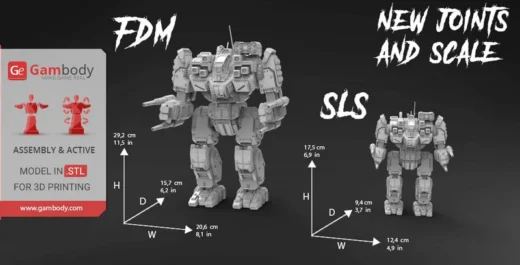 Battlemaster — BattleTech 3D model