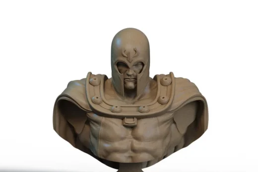 Magneto Bust — Marvel 3D model