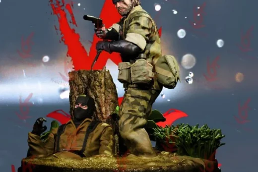 Naked Snake — Metal Gear Solid 3 3D model