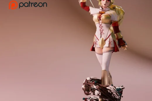 Nashetania — Rokka: Braves of the Six Flowers 3D model
