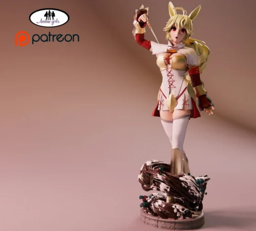 Nashetania — Rokka: Braves of the Six Flowers 3D model