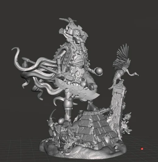 Necro Overlord — Warhammer 40,000 3D model