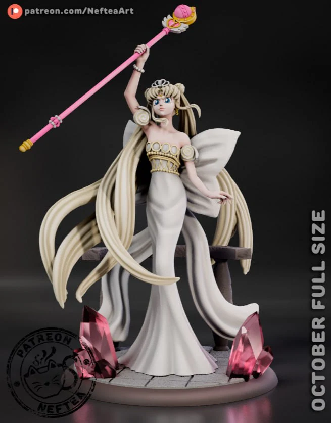 Neo-Queen Serenity — Sailor Moon 3D model