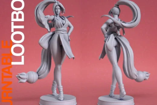 Mai Shiranui — Fatal Fury 3D model