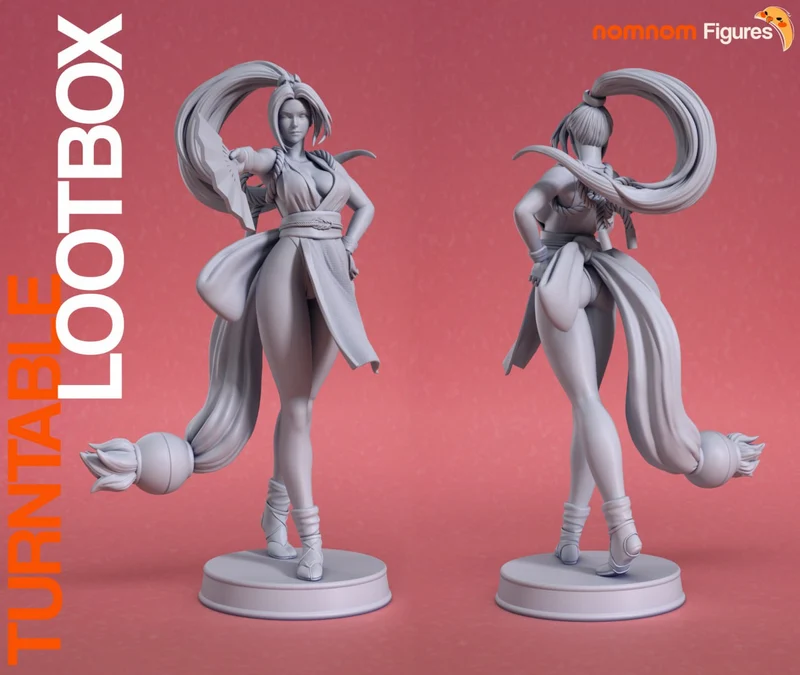 Mai Shiranui — Fatal Fury 3D model