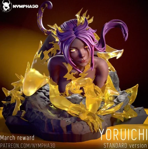 Yoruichi Shihōin — Bleach 3D model