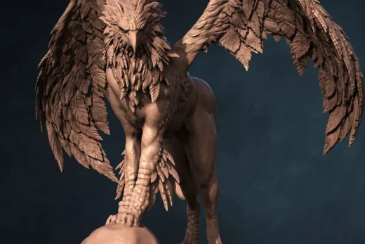 Hippogriff — Fantasy 3D model