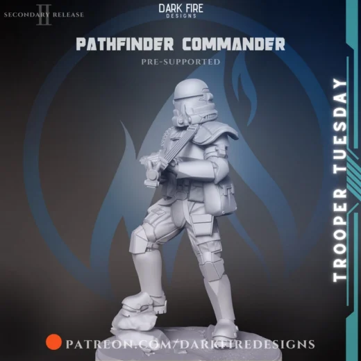 Pathfinder Commander — Star Wars 3D model