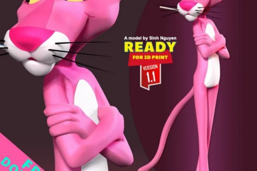 Pink Panther — The Pink Panther 3D model