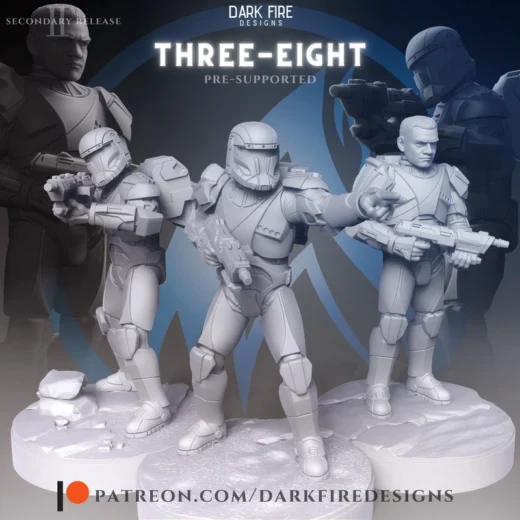 RC-1138 "Boss" — Star Wars 3D model
