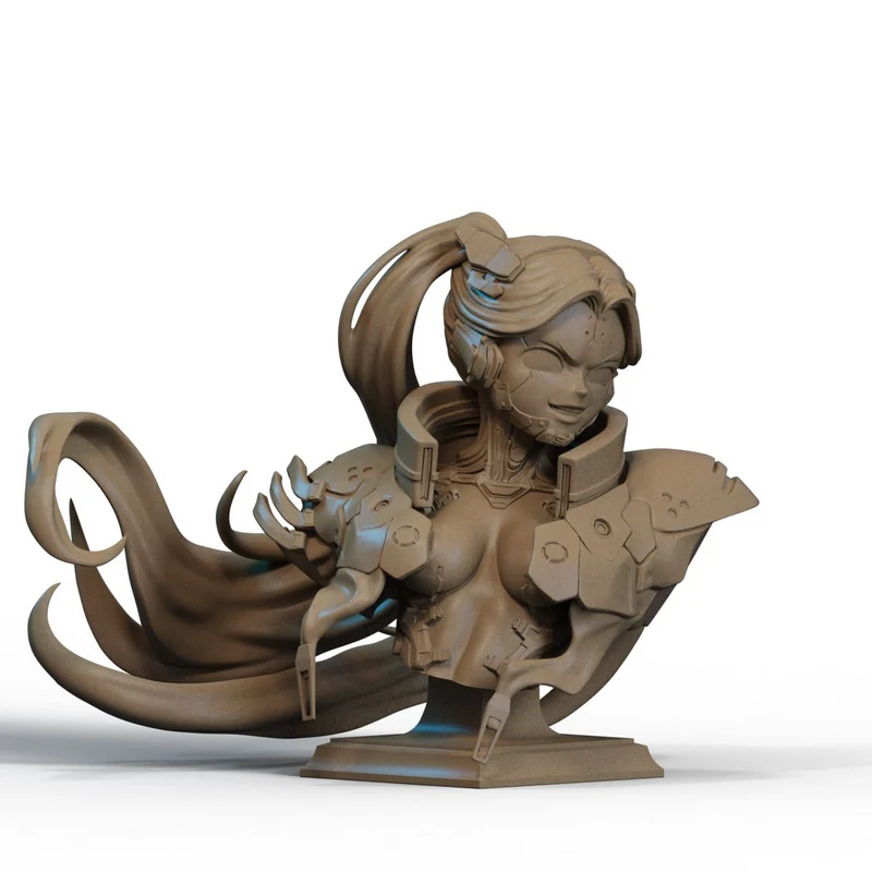 Rebecca Bust — Cyberpunk: Edgerunners 3D model