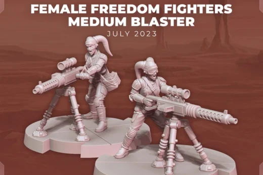 Rebel Trooper Twi'lek Repeater Cannon — Star Wars 3D model
