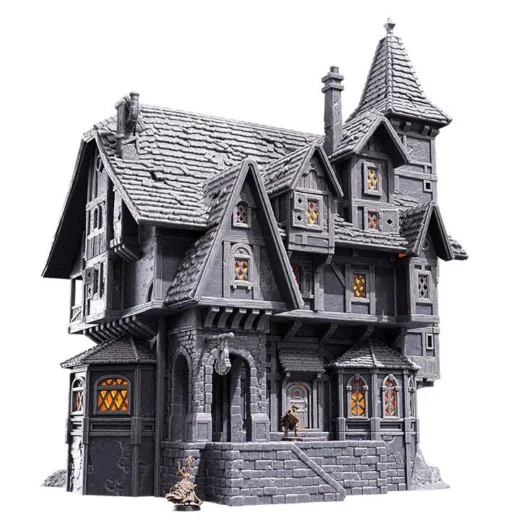 Silent Coin Tavern and Inn — Fantasy 3D model