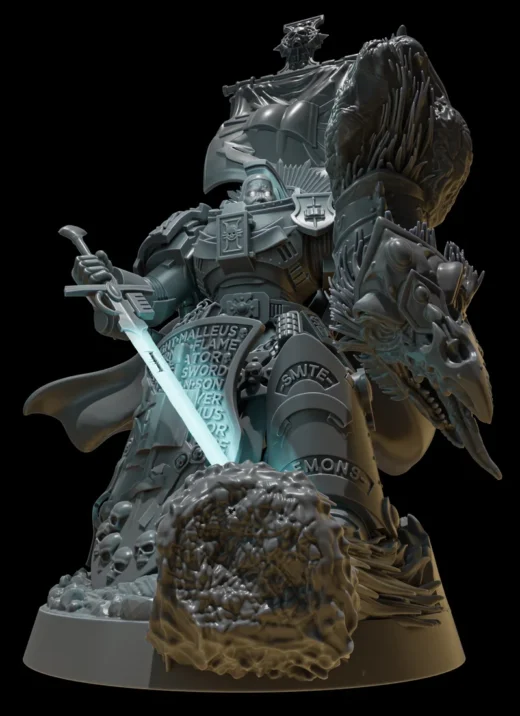 Silver Warp Daddy — Warhammer 40,000 3D model