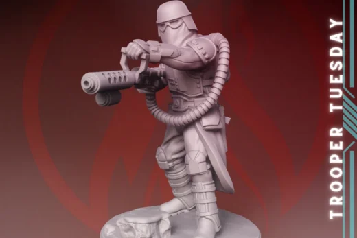 Snowtrooper Flamer — Star Wars 3D model
