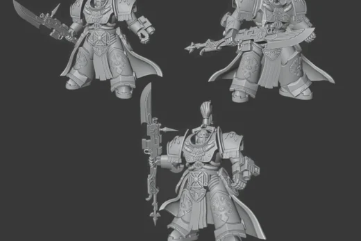 Argent Praetorians 3D model
