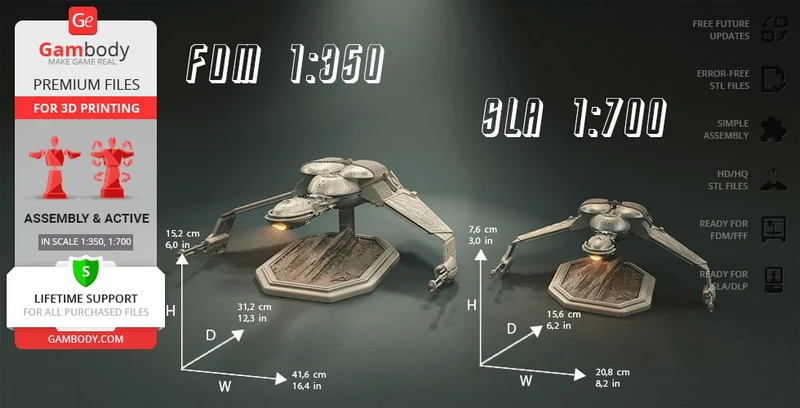 Klingon Bird-of-Prey — Star Trek 3D model